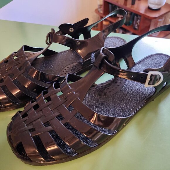 Source Unknown Shoes - Italian Made Jelly Gladiator Footwear Sandals Size EU 45